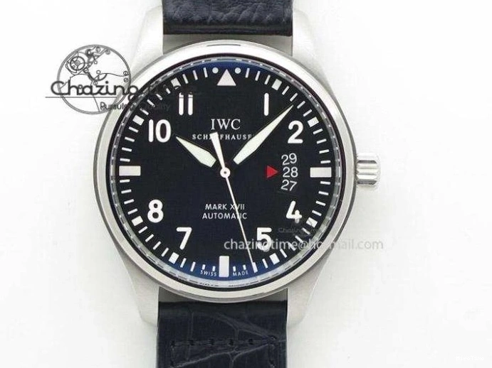 MIROTIME 0805 Aquatimer SS IW3290 RSF 1:1 Best Edition Blue Dial on Black Rubber Strap A Fashionable 7074